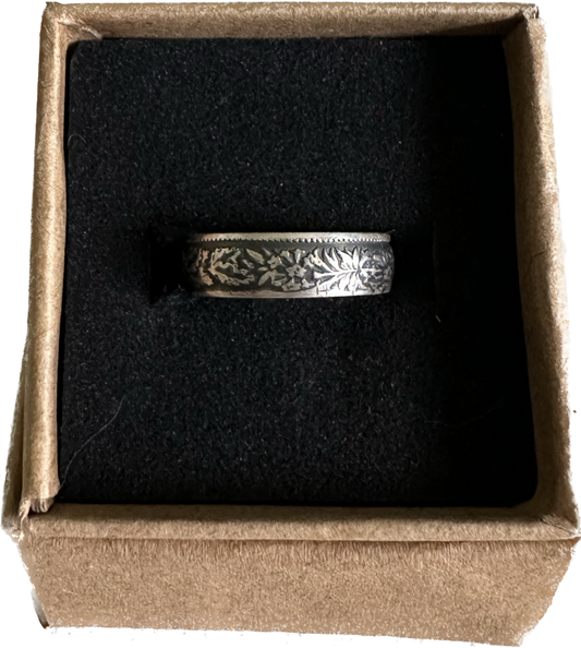 Swiss 1/2 Franc Silver Coin Ring - Mountainstruck Coin Jewelry