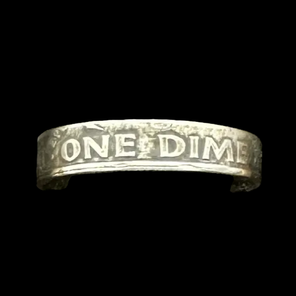 U.S. Dime Coin Ring (size 3-6)