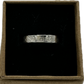 U.S. Dime Silver Coin Ring shine in a brown craft box on a black velvet background. - Mountainstruck Coin Jewelry