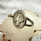 U.S. Silver Mercury Dime Coin Embedded Signet Ring - Mountainstruck Coin Jewelry