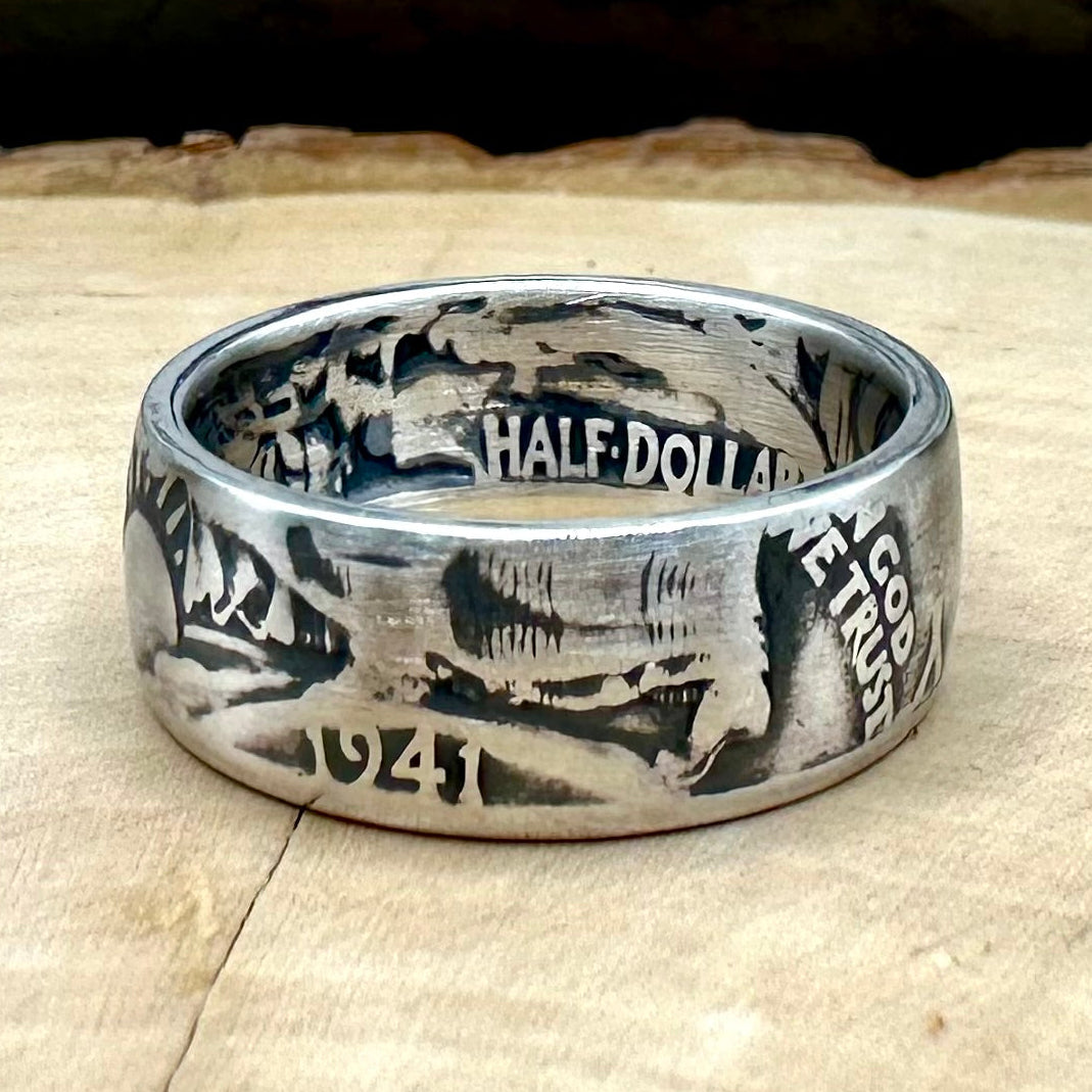 U.S. Walking Liberty Half Dollar Silver Coin Ring – Mountainstruck