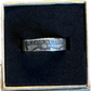 WW2 Nickel Silver Coin Ring in a brown kraft box on a black velvet background. - Mountainstruck Coin Jewelry