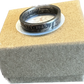 WW2 U.S. Silver Nickel Coin Ring on a brown kraft box.