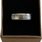 U.S. Silver State Quarter Coin Ring featuring Colorado in a brown kraft box on a black velvet background.