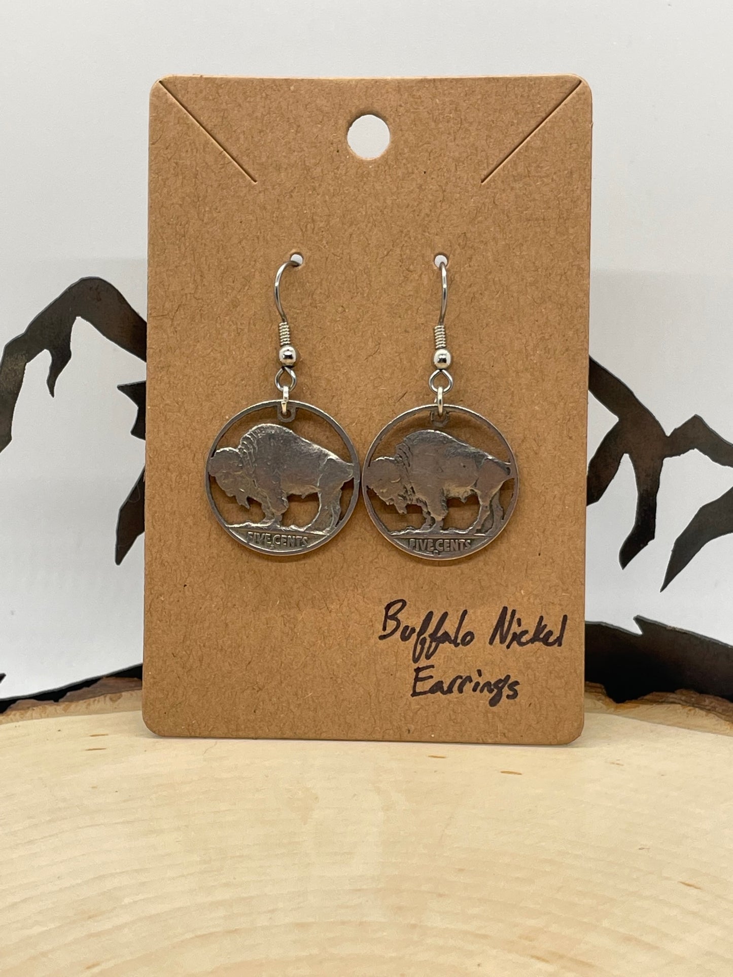 U.S. Buffalo Nickel Earrings