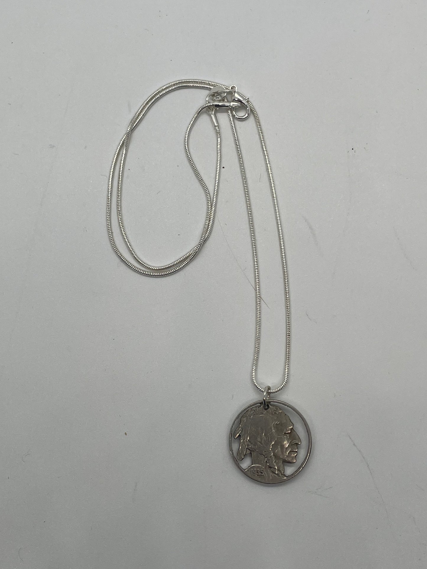 U.S. Buffalo Nickel Necklace (Front)