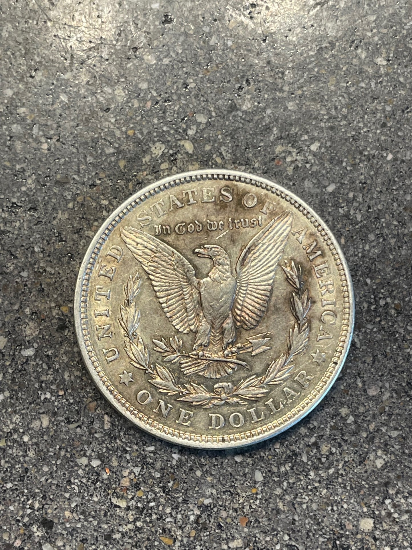 Morgan Dollar Silver Coin Ring