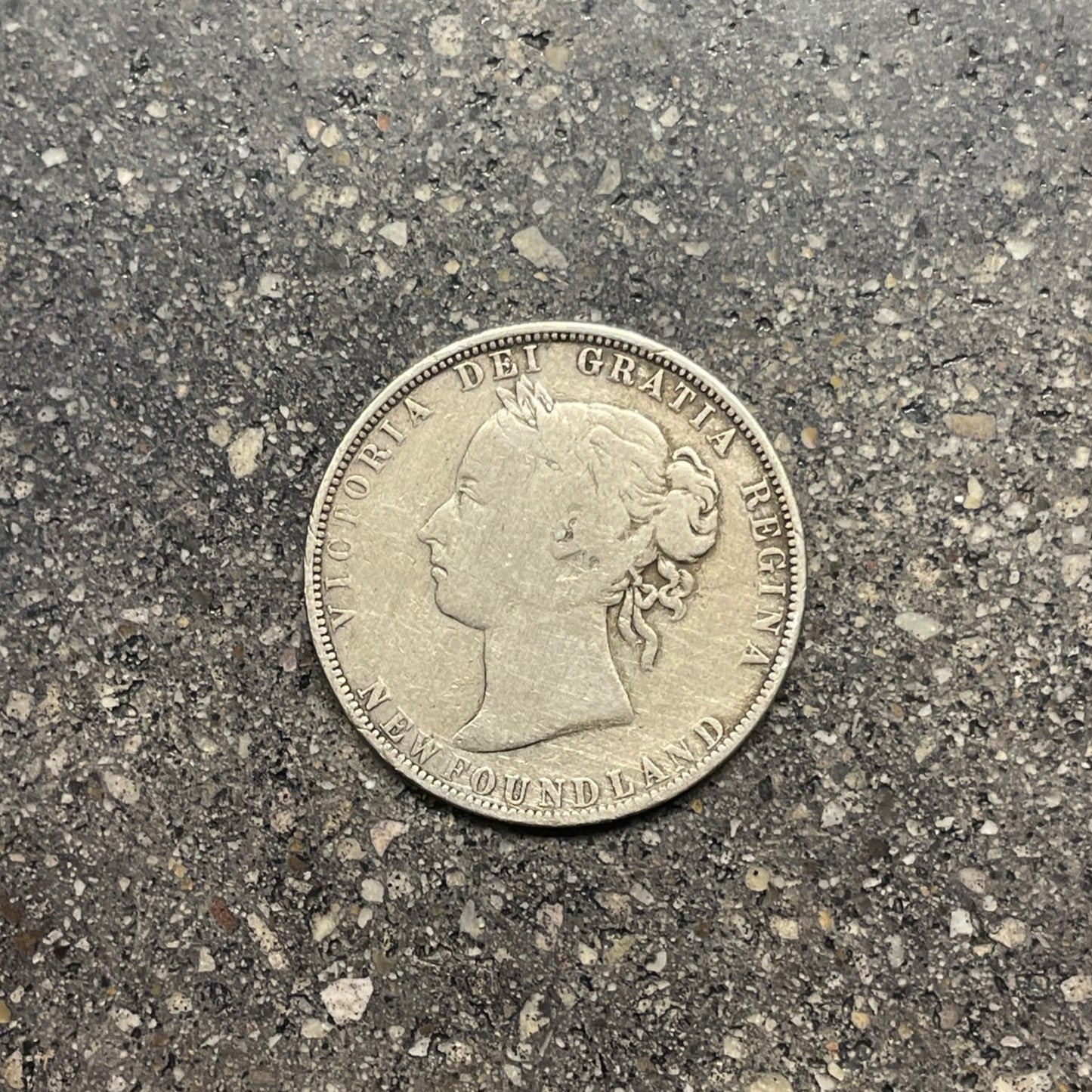 Newfoundland 50 Cents Silver Ring