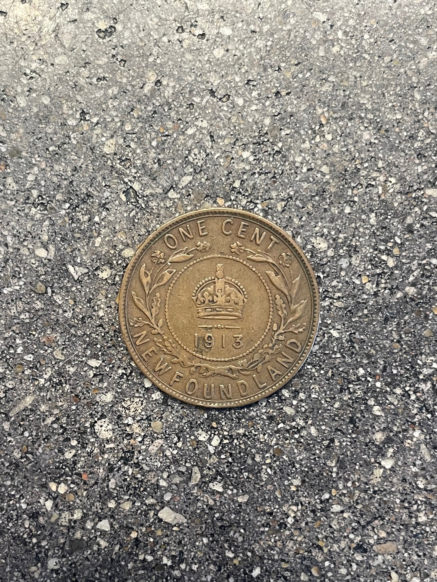 Newfoundland 1 Cent Ring