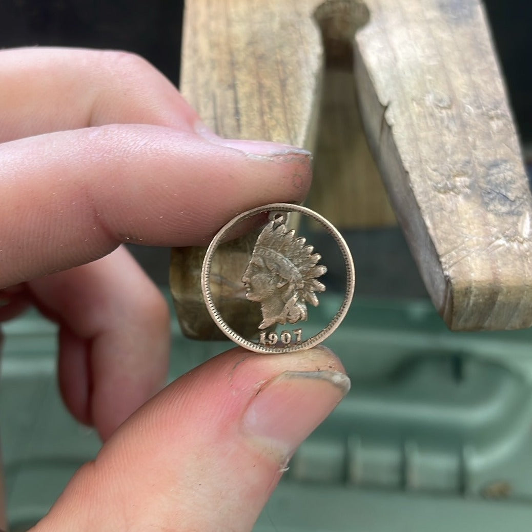 U.S. Indian Head Penny Necklace