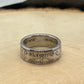 Australia Florin Silver Coin Ring on light wood round. - Mountainstruck Coin Jewelry