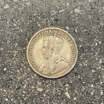 Canada 25 Cents Maple Leaf Silver Coin Ring - Mountainstruck Coin Jewelry