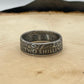 UK Two Shillings Silver Coin a light wood round.  - Mountainstruck Coin Jewelry