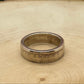 Sacagawea Dollar Coin Ring on a light wood round. - Mountainstruck Coin Jewelry