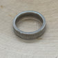 U.S. Silver State Quarter Coin Ring featuring Colorado on a light wood round.