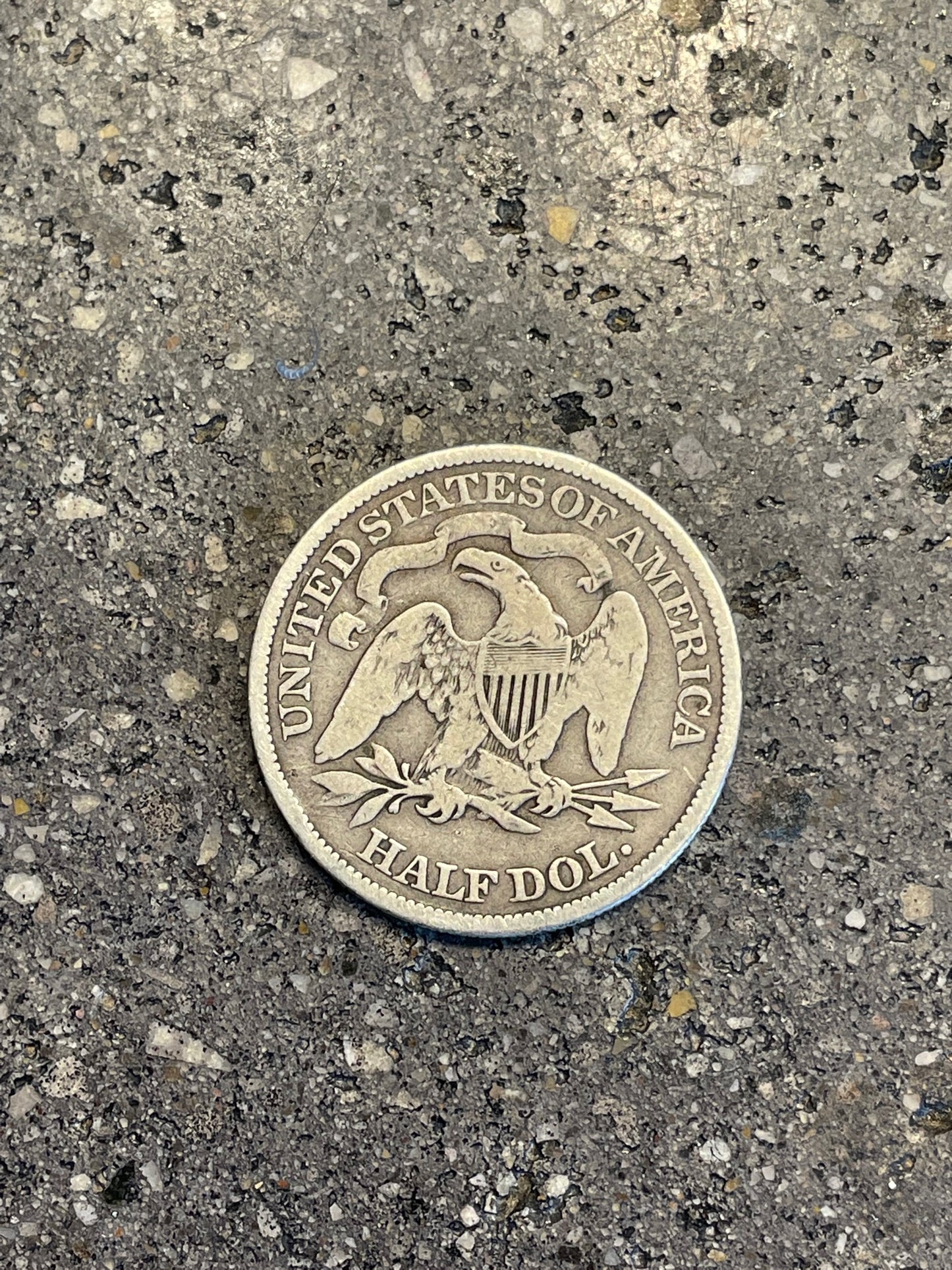 Seated Liberty Silver Half Dollar Ring