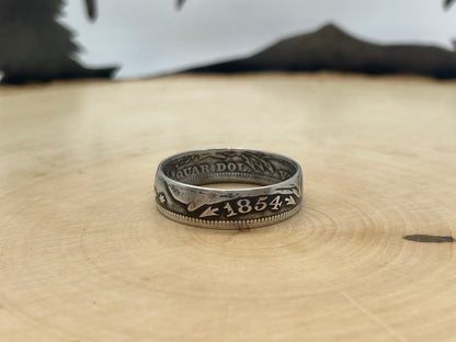 Seated Liberty Silver Quarter Ring